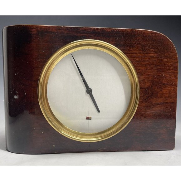 Antique Art Deco Taylor Wooden Barometer CASE PARTS / REPAIR 1920's - Picture 9 of 12